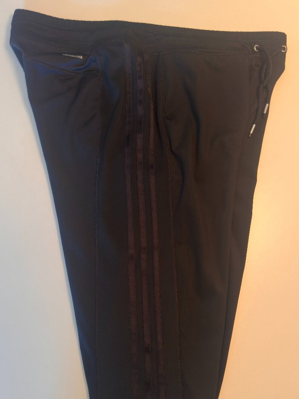 Adidas 3/4 Pant Black Stripe on Black